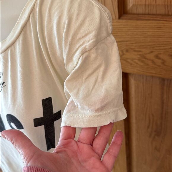 WILDFOX Early 2010s OG Wildfox Era Totally Lost Distressed Tee - Picture 6 of 11